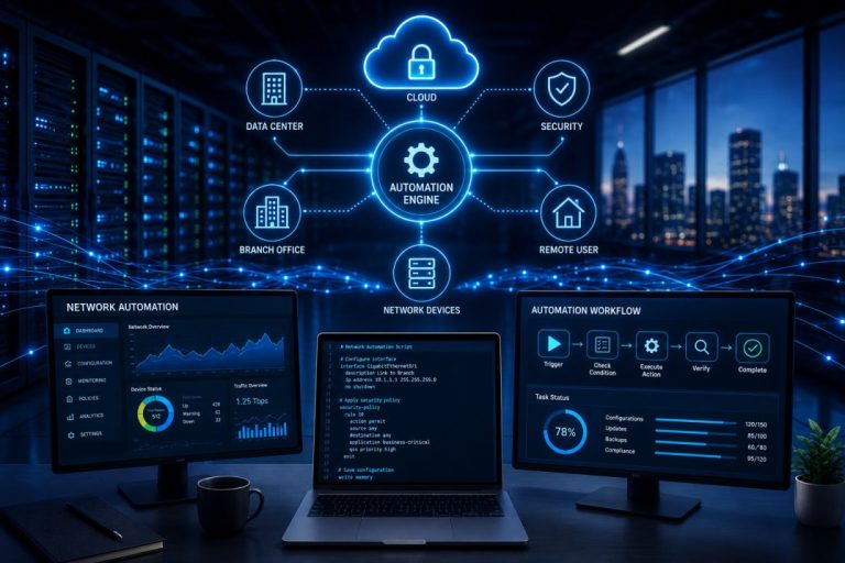 Network Automation in 2026: How Enterprises Can Build Smarter, Faster, and More Reliable Networks
